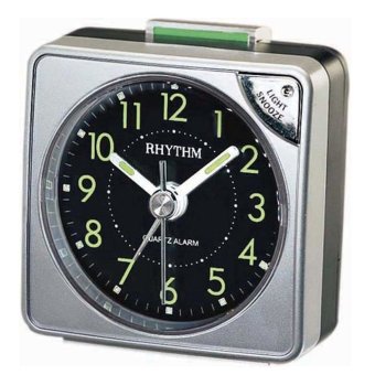 Rhythm นาฬิกาปลุก รุ่น CRE211NR66 (สีเงิน) Rhythm นาฬิกาปลุก รุ่น CRE211NR66 (สีเงิน)