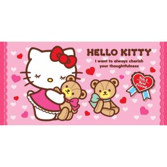 Sanrio ผ้าขนหนู Hello Kitty KT 8019 ขนาด 24x48 นิ้ว Sanrio ผ้าขนหนู Hello Kitty KT 8019 ขนาด 24x48 นิ้ว