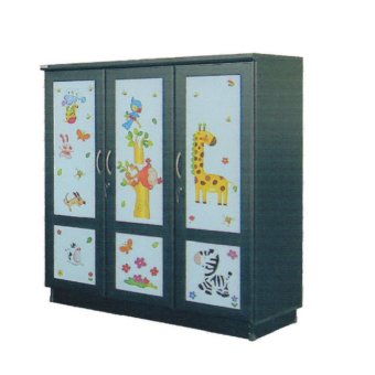 RF Furniture ตู้เสื้อผ้าเด็ก 120 cm 3ประตูทึบ รุ่น WR120M( สีโอ๊คลายการ์ตูนน่ารัก ) RF Furniture ตู้เสื้อผ้าเด็ก 120 cm 3ประตูทึบ รุ่น WR120M( สีโอ๊คลายการ์ตูนน่ารัก )