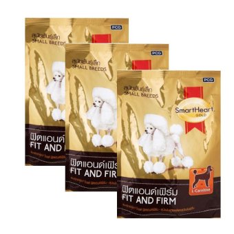 SmartHeart Gold Fit&Firm Small Breed สุนัขพันธ์ุเล็ก 1.5kg*3ถุง SmartHeart Gold Fit&Firm Small Breed สุนัขพันธ์ุเล็ก 1.5kg*3ถุง