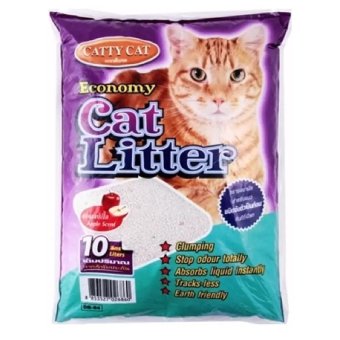 Cattycat ทรายแมว กลิ่นแอปเปิ้ล ขนาด 10 ลิตร Cattycat ทรายแมว กลิ่นแอปเปิ้ล ขนาด 10 ลิตร
