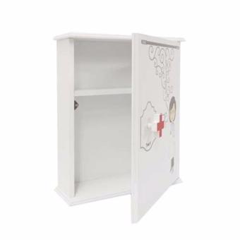 AN&P SHOP ตู้ยาสามัญประจำบ้าน ตกแต่งบ้าน เอนกประสงค์ ขนาด 13x35x43 ซม. AN&P SHOP ตู้ยาสามัญประจำบ้าน ตกแต่งบ้าน เอนกประสงค์ ขนาด 13x35x43 ซม.