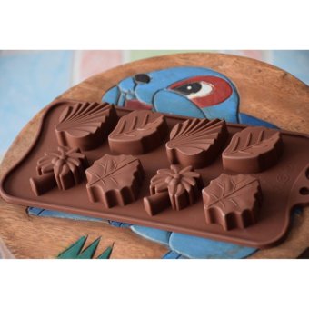 Freshyware แม่พิมพ์ซิลิโคน ใบไม้หลากชนิด ทำวุ้น เจลลี่ น้ำแข็ง ชอคโกแลต chocolate ขนมไทย food grade Freshyware แม่พิมพ์ซิลิโคน ใบไม้หลากชนิด ทำวุ้น เจลลี่ น้ำแข็ง ชอคโกแลต chocolate ขนมไทย food grade