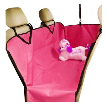 Pet Car Seat แผ่นรองกันเปื้อนในรถยนต์ แบบคลุมเต็มเบาะหลัง กันเปื้อนทุกด้าน สำหรับสุนัข (สีชมพู) Pet Car Seat แผ่นรองกันเปื้อนในรถยนต์ แบบคลุมเต็มเบาะหลัง กันเปื้อนทุกด้าน สำหรับสุนัข (สีชมพู)