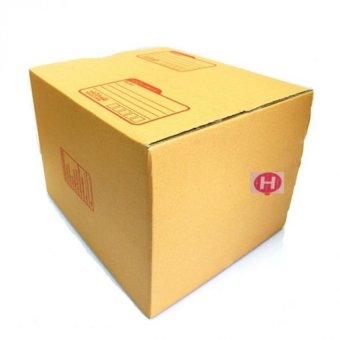 Mastersat กล่องไปรษณีย์ เบอร์ H (20 ใบ) ขนาด 40x45x35 ซม. (เท่าขนาด เบอร์ 5) (Brown) Mastersat กล่องไปรษณีย์ เบอร์ H (20 ใบ) ขนาด 40x45x35 ซม. (เท่าขนาด เบอร์ 5) (Brown)