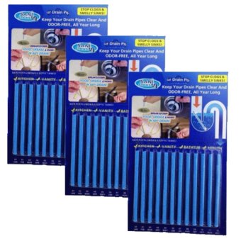Sani Sticks อุปกรณ์แก้ท่ออุดตัน 3 pack Sani Sticks อุปกรณ์แก้ท่ออุดตัน 3 pack