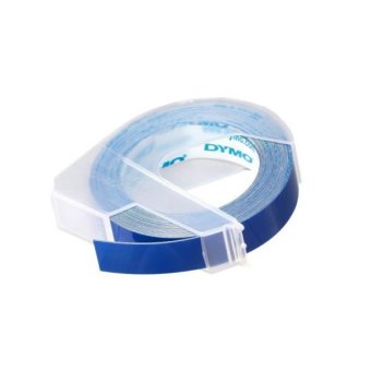 Dymo เทปปั๊มอักษรนูน ผิวมัน ขนาด 9 มม.x 3 ม. - สีน้ำเงิน (แพ็ค 3 ม้วน ) Dymo เทปปั๊มอักษรนูน ผิวมัน ขนาด 9 มม.x 3 ม. - สีน้ำเงิน (แพ็ค 3 ม้วน )