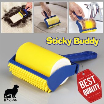 Sticky Buddy ชุดลูกกลิ้งทำความสะอาด กำจัดขนสัตว์ แปรงกำจัดขนแมว/สุนัข Sticky Buddy ชุดลูกกลิ้งทำความสะอาด กำจัดขนสัตว์ แปรงกำจัดขนแมว/สุนัข