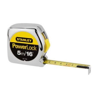 Stanley 33-158 ตลับเมตร 5 เมตร / 16 ฟุต รุ่น Powerlock (ของแท้ 100%) Stanley 33-158 ตลับเมตร 5 เมตร / 16 ฟุต รุ่น Powerlock (ของแท้ 100%)