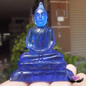 phra mongkol 0009 พระปางสมาธิ แกะสลักมาณีใต้น้ำ สีน้ำเงิน phra mongkol 0009 พระปางสมาธิ แกะสลักมาณีใต้น้ำ สีน้ำเงิน