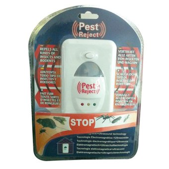 Pest Reject เครื่องไล่หนู ไล่ยุง อิเล็กทรอนิกส์ (White) Pest Reject เครื่องไล่หนู ไล่ยุง อิเล็กทรอนิกส์ (White)