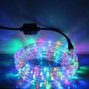 Light Farm ไฟสายยาง LED ท่อกลม 10 ม. สีรวม (กระพริบได้) Light Farm ไฟสายยาง LED ท่อกลม 10 ม. สีรวม (กระพริบได้)