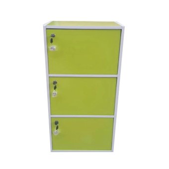 TPL กล่องคัลเลอร์บ็อกไม้อเนกประสงค์ 3ชั้น 3ประตู+กุญแจเปิด-ปิด (สีเขียว) TPL กล่องคัลเลอร์บ็อกไม้อเนกประสงค์ 3ชั้น 3ประตู+กุญแจเปิด-ปิด (สีเขียว)