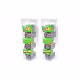 SCOTCH-BRITE® STAINLESS BALL 14g. Pack6 สก๊อตช์-ไบรต์® ฝอยสเตนเลส 14กรัม แพ็ค6 (2 ชุด) SCOTCH-BRITE® STAINLESS BALL 14g. Pack6 สก๊อตช์-ไบรต์® ฝอยสเตนเลส 14กรัม แพ็ค6 (2 ชุด)