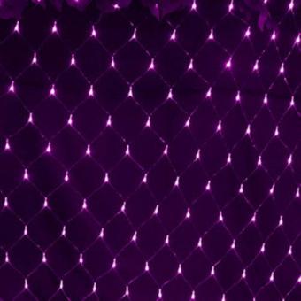 Light Farm ไฟตาข่าย LED ขนาด 1.5 x 1.5 ม. สี ชมพู ไฟตกแต่ง ไฟประดับ LED แพ็ค 1 ชุด Light Farm ไฟตาข่าย LED ขนาด 1.5 x 1.5 ม. สี ชมพู ไฟตกแต่ง ไฟประดับ LED แพ็ค 1 ชุด