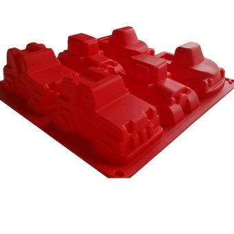meedee แม่พิมพ์ซิลิโคนลายรถ 6 แบบ (RED) meedee แม่พิมพ์ซิลิโคนลายรถ 6 แบบ (RED)