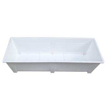 papamami Super plastic planting troughs กระถางต้นไม้ ขนาดใหญ่ซุปเปอร์สี่เหลี่ยมผืนผ้า - สีขาว 88ซม. (1อัน) papamami Super plastic planting troughs กระถางต้นไม้ ขนาดใหญ่ซุปเปอร์สี่เหลี่ยมผืนผ้า - สีขาว 88ซม. (1อัน)