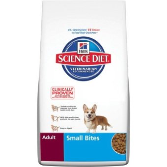 Hill's Science Diet Adult Small Bites อาหารสุนัขโต เม็ดเล็ก ขนาด 15kg Hill's Science Diet Adult Small Bites อาหารสุนัขโต เม็ดเล็ก ขนาด 15kg