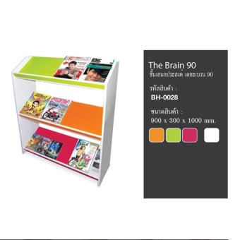 ชั้นวางหนังสือ Besta - รุ่น The Brain90 หลากสี 90 x 30 x 100 ซม. ชั้นวางหนังสือ Besta - รุ่น The Brain90 หลากสี 90 x 30 x 100 ซม.