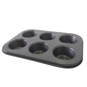 Thai Style ถาดมัฟฟิน 6 หลุม เคลือบสารกันติด non-stick Thai Style ถาดมัฟฟิน 6 หลุม เคลือบสารกันติด non-stick