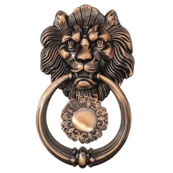 Golden Homes หัวสิงห์เคาะประตูทองแดงรมดำ GH-978AC Golden Homes หัวสิงห์เคาะประตูทองแดงรมดำ GH-978AC