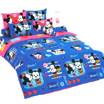 โตโต้ ชุดเครื่องนอน ผ้าปู ลายลิขสิทธิ์ การ์ตูน มิกกี้ คิวตี้ รุ่น CU88 TOTO Mickey Cuties 's Bed Sheet No. CU88 โตโต้ ชุดเครื่องนอน ผ้าปู ลายลิขสิทธิ์ การ์ตูน มิกกี้ คิวตี้ รุ่น CU88 TOTO Mickey Cuties 's Bed Sheet No. CU88