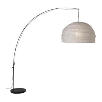 Ibiza Decor โคมไฟตั้งพื้นเสาโค้ง-เฉพาะโคม (Black-White) Ibiza Decor โคมไฟตั้งพื้นเสาโค้ง-เฉพาะโคม (Black-White)