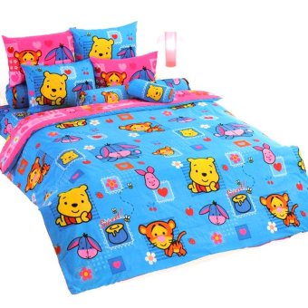 โตโต้ ชุดเครื่องนอน ผ้าปู ลายลิขสิทธิ์ การ์ตูน หมีพูห์ คิวตี้ รุ่น CU92 TOTO Pooh Cuties 's Bed Sheet No. CU92 โตโต้ ชุดเครื่องนอน ผ้าปู ลายลิขสิทธิ์ การ์ตูน หมีพูห์ คิวตี้ รุ่น CU92 TOTO Pooh Cuties 's Bed Sheet No. CU92