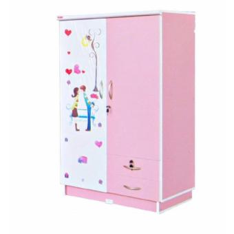 RF Furniture ตู้เสื้อผ้าเด็ก 80cm รุ่น Wk002m-pl/w ( สีชมพูลายการ์ตูนน่ารัก ) RF Furniture ตู้เสื้อผ้าเด็ก 80cm รุ่น Wk002m-pl/w ( สีชมพูลายการ์ตูนน่ารัก )