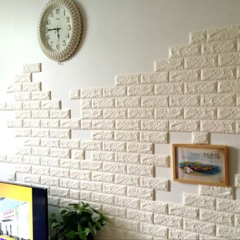 โอ้ 3D อิฐผนังห้องนอนห้องนั่งเล่นรูปแบบใหม่การตกแต่งผนังพื้นขาว โอ้ 3D อิฐผนังห้องนอนห้องนั่งเล่นรูปแบบใหม่การตกแต่งผนังพื้นขาว