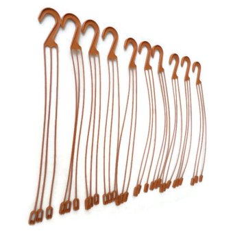 Papamami Wires Hanging Pots Hanging Ornamental สายแขวนกระถาง สำหรับแขวนไม้ประดับทั่วไป 10อัน (สีส้มอิฐ) Papamami Wires Hanging Pots Hanging Ornamental สายแขวนกระถาง สำหรับแขวนไม้ประดับทั่วไป 10อัน (สีส้มอิฐ)