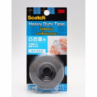 SCOTCH® KH-19 HEAVY DUTY TAPE (ROUGH SURFACE) เทปกาวสองหน้าแรงยึดติดสูง สำหรับพื้นผิวขรุขระ (แพ็ค 2 ชิ้น) SCOTCH® KH-19 HEAVY DUTY TAPE (ROUGH SURFACE) เทปกาวสองหน้าแรงยึดติดสูง สำหรับพื้นผิวขรุขระ (แพ็ค 2 ชิ้น)
