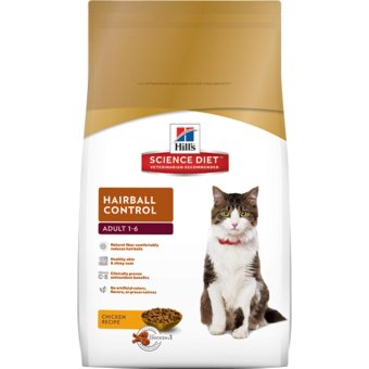 Hill's Science Diet Hairball อาหารแมวโต ป้องกันการเกิดก้อนขน ขนาด 4 kg Hill's Science Diet Hairball อาหารแมวโต ป้องกันการเกิดก้อนขน ขนาด 4 kg