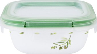 Corelle Snapware ชุดกล่องถนอมอาหารพร้อมฝาล็อค ขนาด 325 ml รุ่น 612OG6 - สีเขียว Corelle Snapware ชุดกล่องถนอมอาหารพร้อมฝาล็อค ขนาด 325 ml รุ่น 612OG6 - สีเขียว
