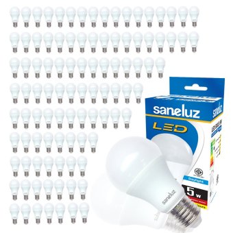 Saneluz หลอดไฟ LED Bulb SZ 5W หลอดปิงปอง (Daylight แสงขาว) 100 หลอด Saneluz หลอดไฟ LED Bulb SZ 5W หลอดปิงปอง (Daylight แสงขาว) 100 หลอด