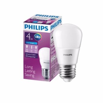 Philips หลอดไฟ LED Bulb 4-40 วัตต์ - สีขาวคูลเดย์ไลท์ แสง6500K 4หลอด Philips หลอดไฟ LED Bulb 4-40 วัตต์ - สีขาวคูลเดย์ไลท์ แสง6500K 4หลอด