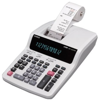 CASIO Printing Calculator รุ่น DR-120TM เครื่องคิดเลข 12 หลัก แบบพิมพ์ได้ , สีขาว CASIO Printing Calculator รุ่น DR-120TM เครื่องคิดเลข 12 หลัก แบบพิมพ์ได้ , สีขาว