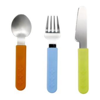 IKEA สมัสก้า ชุดช้อนส้อมมีด สำหรับเด็ก (3 ชิ้น) IKEA สมัสก้า ชุดช้อนส้อมมีด สำหรับเด็ก (3 ชิ้น)