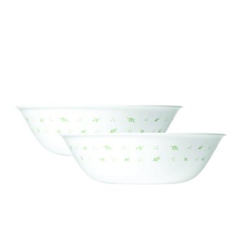 Corelle ชามอาหารขนาด 2 ลิตร 2 ชิ้นสีเขียวC464-HC-B2 Corelle ชามอาหารขนาด 2 ลิตร 2 ชิ้นสีเขียวC464-HC-B2