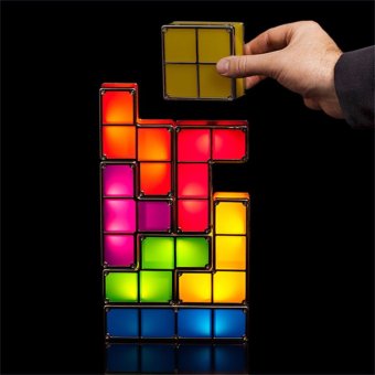 Golems โคมไฟตัวต่อ Led Tetris Stackable Tetris Led Desk Lamp Golems โคมไฟตัวต่อ Led Tetris Stackable Tetris Led Desk Lamp