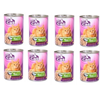 Cattycat อาหารเปียก แมว ปลาทูน่าในเยลลี่ 400g ( 12 units ) Cattycat อาหารเปียก แมว ปลาทูน่าในเยลลี่ 400g ( 12 units )
