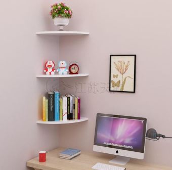 ชั้นมุมวางหนังสือ DIY ดีไซน์สุดโมเดิร์น ตามความคิดสร้างสรรค์ 3ชั้น (สีขาว) ชั้นมุมวางหนังสือ DIY ดีไซน์สุดโมเดิร์น ตามความคิดสร้างสรรค์ 3ชั้น (สีขาว)