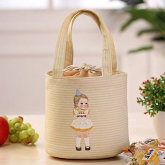 ฉนวนกันความร้อนเย็นกระเป๋าเบนโตะกล่องข้าวตายเก็บเคสกระเป๋า (สีเหลือง) ฉนวนกันความร้อนเย็นกระเป๋าเบนโตะกล่องข้าวตายเก็บเคสกระเป๋า (สีเหลือง)
