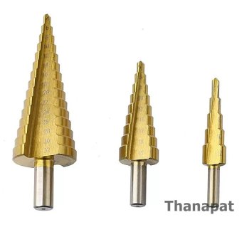 STEP DRILL ดอกสว่านเจาะขยาย 4-32 มม STEP DRILL ดอกสว่านเจาะขยาย 4-32 มม