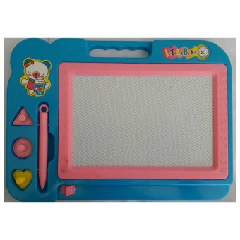 Baby Station กระดานเขียนลบได้ มาพร้อมตัวปั๊มและปากกา สีฟ้า Baby Station กระดานเขียนลบได้ มาพร้อมตัวปั๊มและปากกา สีฟ้า