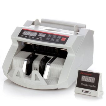 iBettalet เครื่องนับธนบัตร Bill Counter จอใหญ่ พร้อมเช็คธนบัตรจริงปลอม - White iBettalet เครื่องนับธนบัตร Bill Counter จอใหญ่ พร้อมเช็คธนบัตรจริงปลอม - White