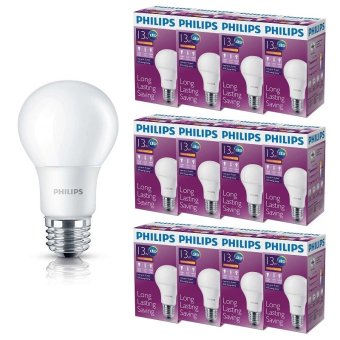 Philips หลอด LED BULB 13 วัตต์ ขั้ว E27 แสงวอร์มไวท์ (12 ดวง) Philips หลอด LED BULB 13 วัตต์ ขั้ว E27 แสงวอร์มไวท์ (12 ดวง)