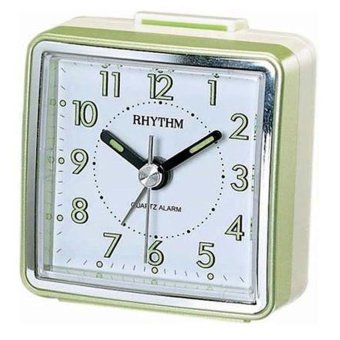 Rhythm นาฬิกาปลุก รุ่น CRE210NR05 - Pearl Green Rhythm นาฬิกาปลุก รุ่น CRE210NR05 - Pearl Green