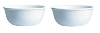 Corelle ชามใส่ซุป 2 ชิ้น ขนาด 473 มล. รุ่น C416NLPB2 - สีขาว Corelle ชามใส่ซุป 2 ชิ้น ขนาด 473 มล. รุ่น C416NLPB2 - สีขาว