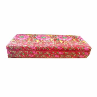 DSB Decor ที่นอนนุ่น 4ฟุต 3 พับ (สีแดง) รุ่น Flowers DSB Decor ที่นอนนุ่น 4ฟุต 3 พับ (สีแดง) รุ่น Flowers